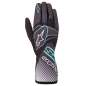 Preview: Alpinestars Tech-1 K Race v2 Carbon Gloves - Black/Tur