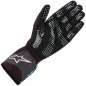 Preview: Alpinestars Tech-1 K Race v2 Carbon Gloves - Black/Turquoise