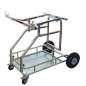 Preview: Cart with lift-up function, chrome finish