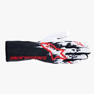 Alpinestars FIA Karthandschuhe Tech 1-K V3 weiß / rot