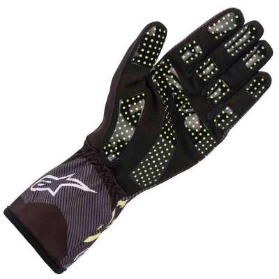 Alpinestars Tech-1 K Race v2 Carbon Gloves -black/lime