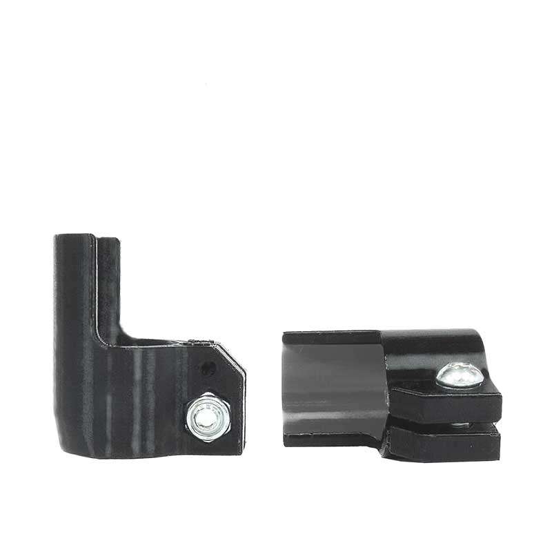 Protection for rear collision protection 30mm in black