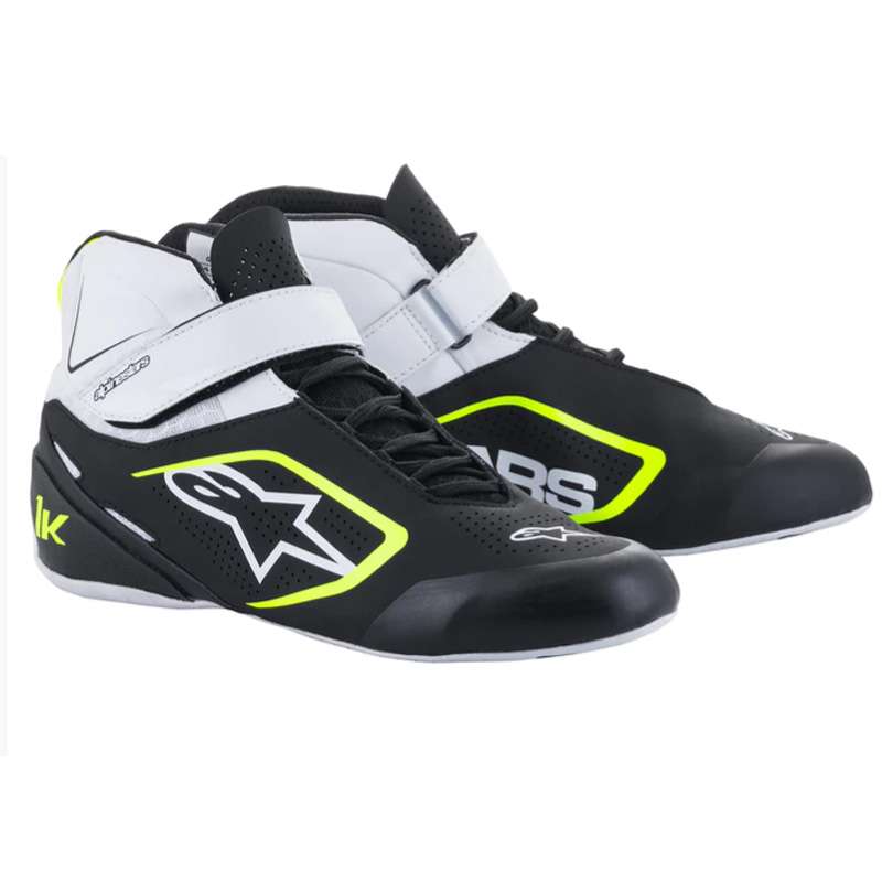 Alpinestars Tech-1K V2 kart shoes black/white/neon