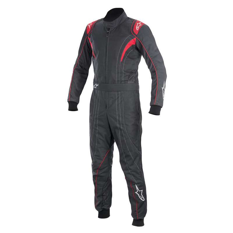 Alpinestars Kart Overall MX5 anthrazit / rot 