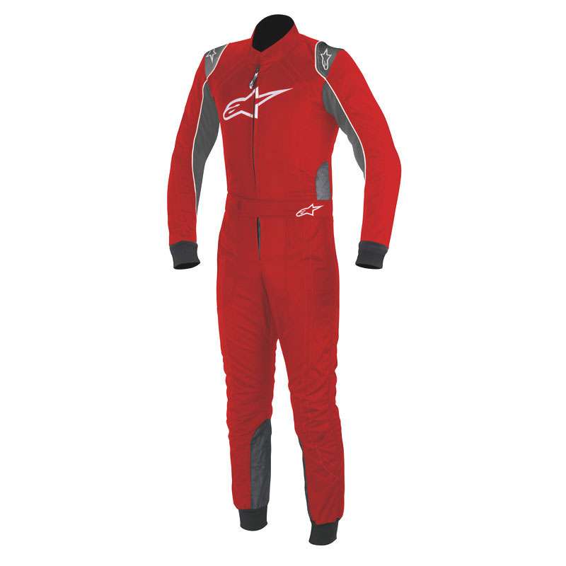 Alpinestars Kart Overall MX9, rot / anthrazit 