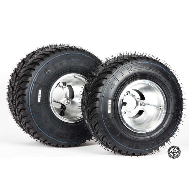 MOJO-W3 rain tire CIK set 2x10X4.50-5 and 2x 11X6.00-5