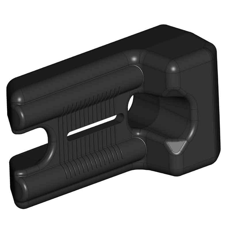 Side parts (corners) for adjustable rear protection M1