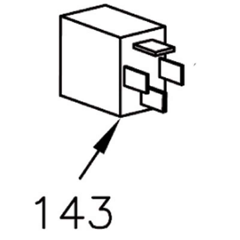 Relais  12V - 70A Bild.Nr. 143 / GP 247